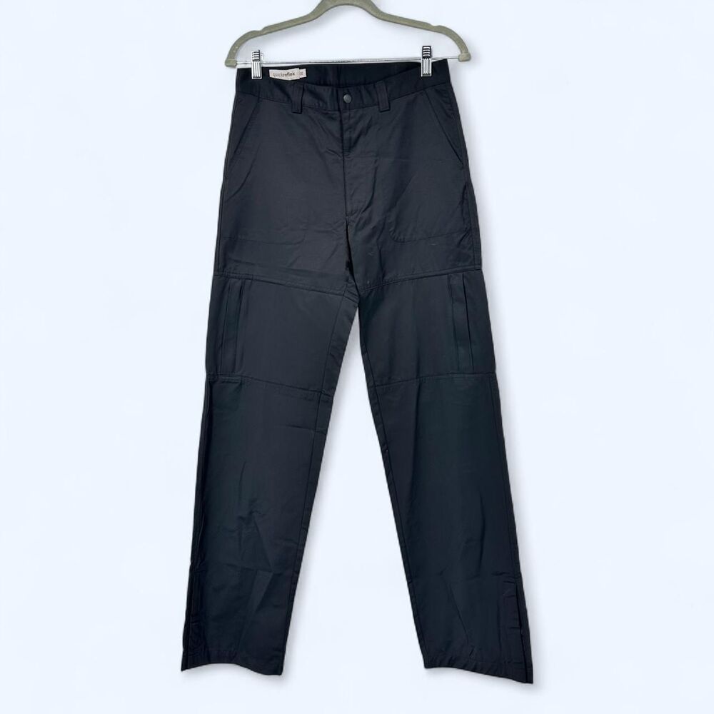 Quickreflex Tech Pants Y2K Sony Pictures Wardrobe Gorpcore Cargo Trouser Black
